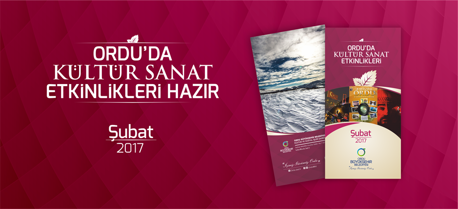 ŞUBAT AYI KÜLTÜR SANAT TAKVİMİ HAZIR